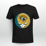 Jacksonville Jaguars Grateful Dead Fan Fan Football 3 T Shirt