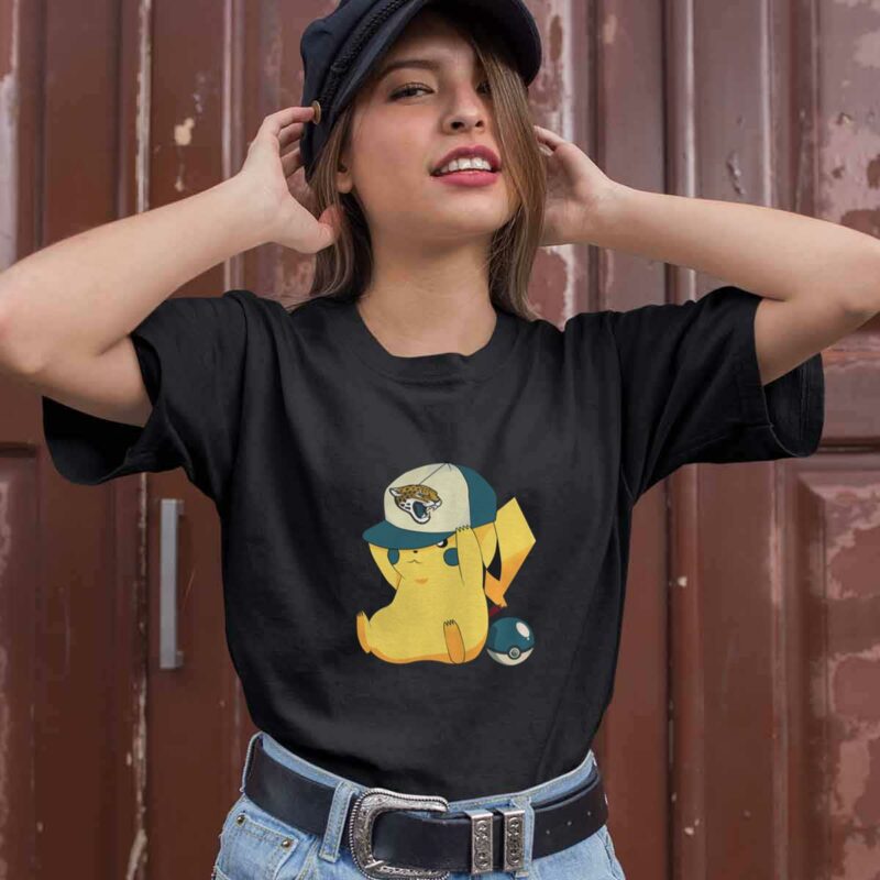 Jacksonville Jaguars Pikachu Pokemon 0 T Shirt