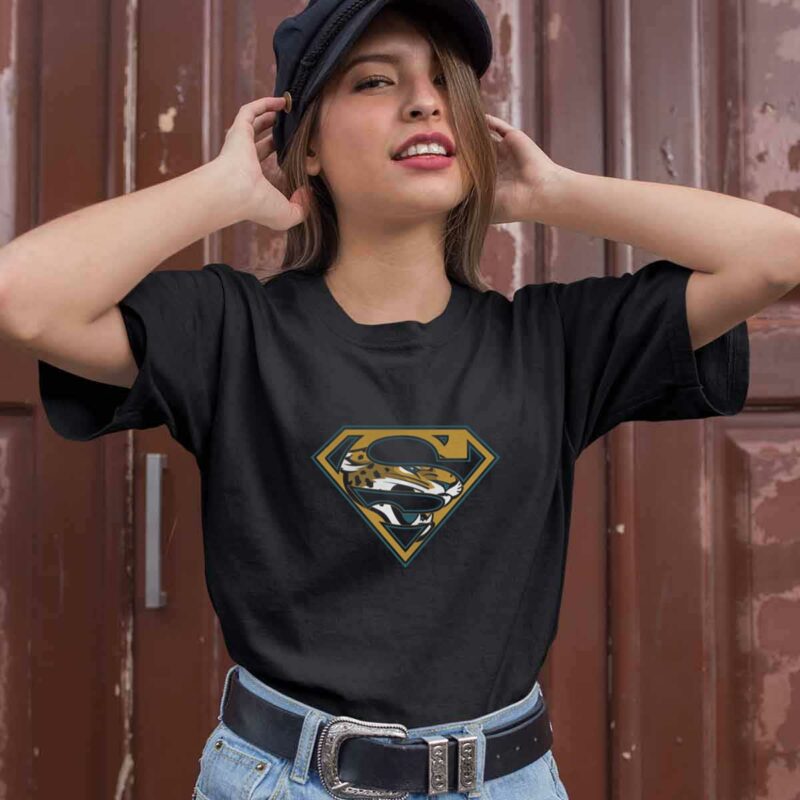 Jacksonville Jaguars Superman Logo 0 T Shirt