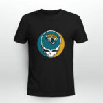 Jacksonville Jaguars Your Face Football Fan Supporter Grateful Dead 2 T Shirt