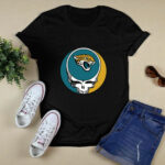 Jacksonville Jaguars Your Face Football Fan Supporter Grateful Dead 3 T Shirt