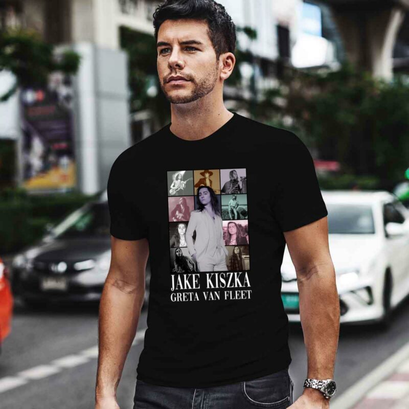 Jake Kiszka Greta Van Fleet The Eras Tour Black 0 T Shirt