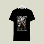 James Bond Thank You for the Memories Signatures 3 T Shirt