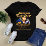 James Taylor 58th Anniversary 1966 2024 Thank You For The Memories Signature 2 T Shirt