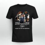Janet Jackson 40 Years Signature 1 2 T Shirt