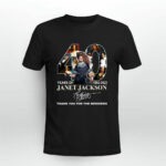 Janet Jackson 40 Years Signature 2 T Shirt