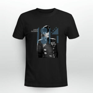 Janet Jackson Rhythm Nation World Tour FRONT 4 T Shirt