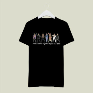 Janet Jackson Together Again Tour 2023 front 4 T Shirt
