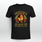 Janis Joplin Freedom is Just Another Word For Nothing Left To Lose Vintage 4 T Shirt