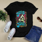 Janis Joplin Purple Peace Of My Heart 4 T Shirt