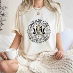 January Girl The Heart Of Hippie The Mouth Of A Sailor 1 T Shirt