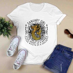 January Girl The Soul Of A Mermaid 0 T Shirt