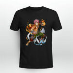 Japanese Fantasy Anime Tails Fairy Characters Awesome Design 3 T Shirt