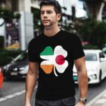 Japanese Irish Shamrock Japan Ireland St. Patrick Is Day 0 T Shirt