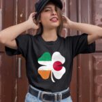 Japanese Irish Shamrock Japan Ireland St. Patrick Is Day 1 T Shirt
