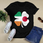Japanese Irish Shamrock Japan Ireland St. Patrick Is Day 4 T Shirt