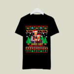 Jared Goff Dan Campbell Ugly Christmas 2 T Shirt
