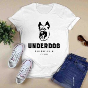 Jason Kelce The Underdog Philadelphia 2022 White 0 T Shirt