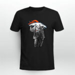 Jason Voorhees Denver Broncos Football 3 T Shirt