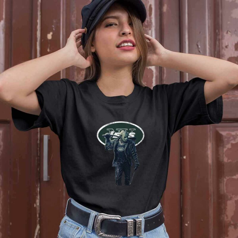 Jason Voorhees New York Jets 0 T Shirt
