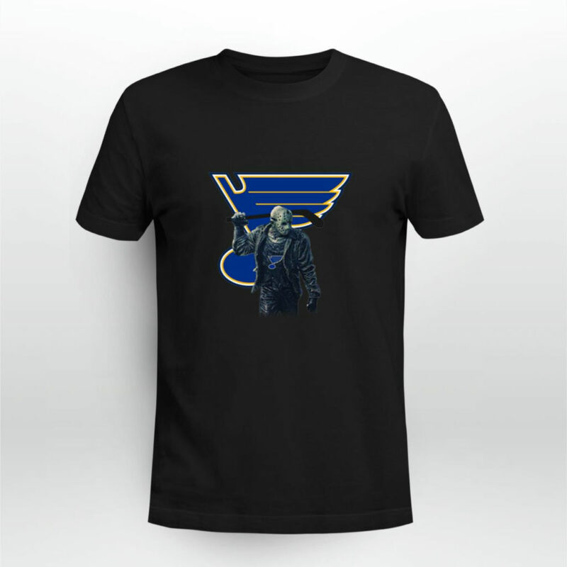 Jason Voorhees St Louis Blues Champions Hockey 0 T Shirt