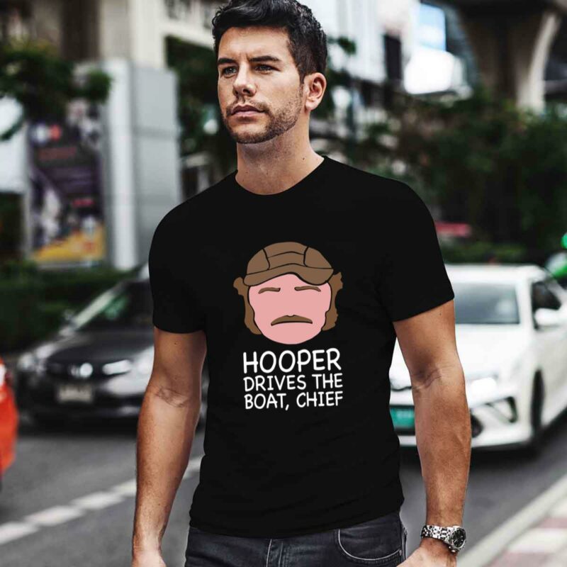 Jaws Movie Hooper Drives The Boat Chief 0 T Shirt