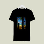 Jeep American Flag Summer Beach Jeep Drivers 4 T Shirt