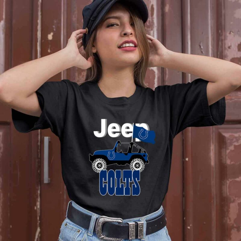 Jeep Indianapolis Colts Fan 0 T Shirt