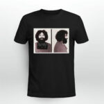 Jerry Garcia Mugshot Grateful Dead Bob Weir 2 T Shirt 1