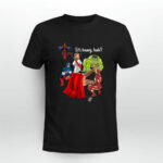 Jesus Cross Its Heavy Huh Avengers Superhero 2 T Shirt