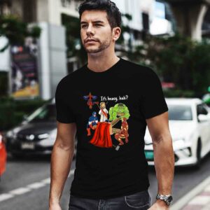 Jesus cross its heavy huh Avengers superhero 0 T Shirt 1