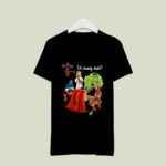 Jesus cross its heavy huh Avengers superhero 3 T Shirt 1