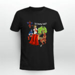 Jesus cross its heavy huh Avengers superhero 4 T Shirt 1