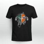 Jets Mets Its In My Heart Inside Me 4 T Shirt