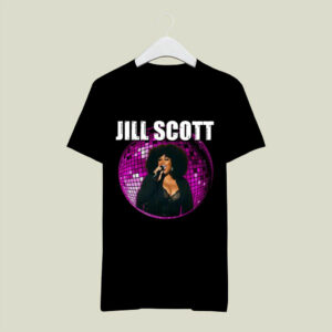 Jill Scott Who is Jill Scott Tour 2023 front 4 T Shirt