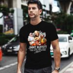 Jimmy Buffett 77 Years 1946 2023 Thank You For The Memories Signature t 0 T Shirt