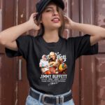 Jimmy Buffett 77 Years 1946 2023 Thank You For The Memories Signature t 1 T Shirt