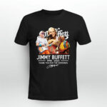 Jimmy Buffett 77 Years 1946 2023 Thank You For The Memories Signature t 2 T Shirt