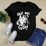 JoJos Bizarre Adventure Joseph Joestar Oh My God 4 T Shirt 1