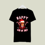 Joe Biden Xmas Pajama Happy 4th of July Funny Christmas 2 T Shirt