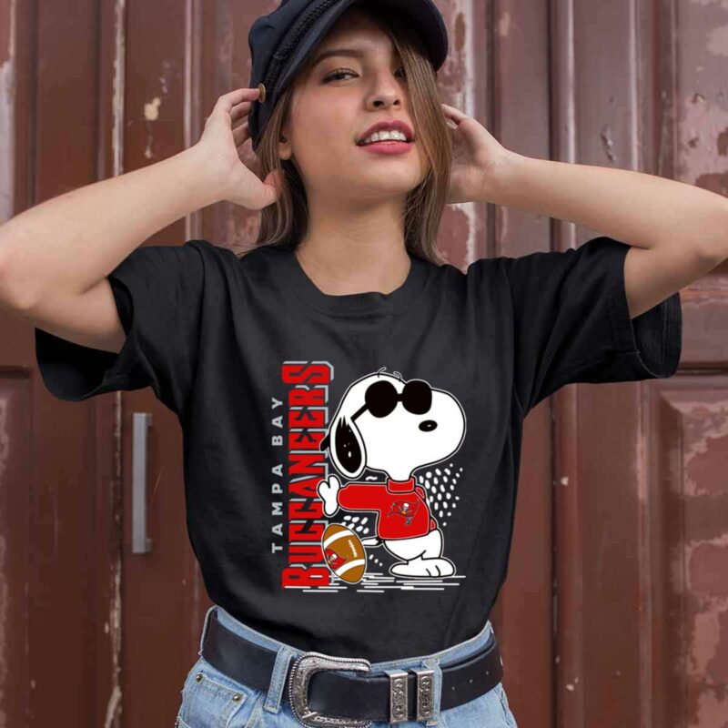 Joe Cool Snoopy Tampa Bay Buccaneers 0 T Shirt