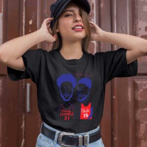Joel Embiid And Ben Simmons Beavis And Butthead Basketball 0 T Shirt