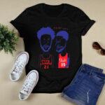 Joel Embiid And Ben Simmons Beavis And Butthead Basketball 2 T Shirt