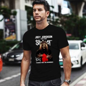 Joey Jordison 1975 2021 Slipknot thanks for the memories signature 0 T Shirt