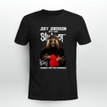 Joey Jordison 1975 2021 Slipknot thanks for the memories signature 2 T Shirt