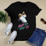 John Daly Rip It And Sip It 3 T Shirt