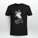 John Daly Rip It And Sip It 4 T Shirt