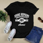 John Hopkins University Alumni 1876 4 T Shirt