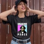 John Lennon Peace Imagine Pastel Image 1 T Shirt