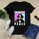 John Lennon Peace Imagine Pastel Image 2 T Shirt